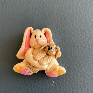 3d Easter Bunny Pin